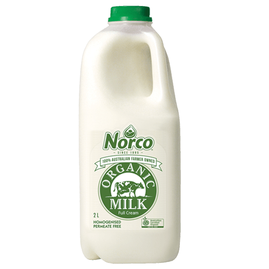 Organic Full Cream Milk Norco Foods