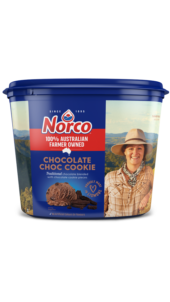 Norco 100% Australian Farmer Owned Chocolate Choc Cookie